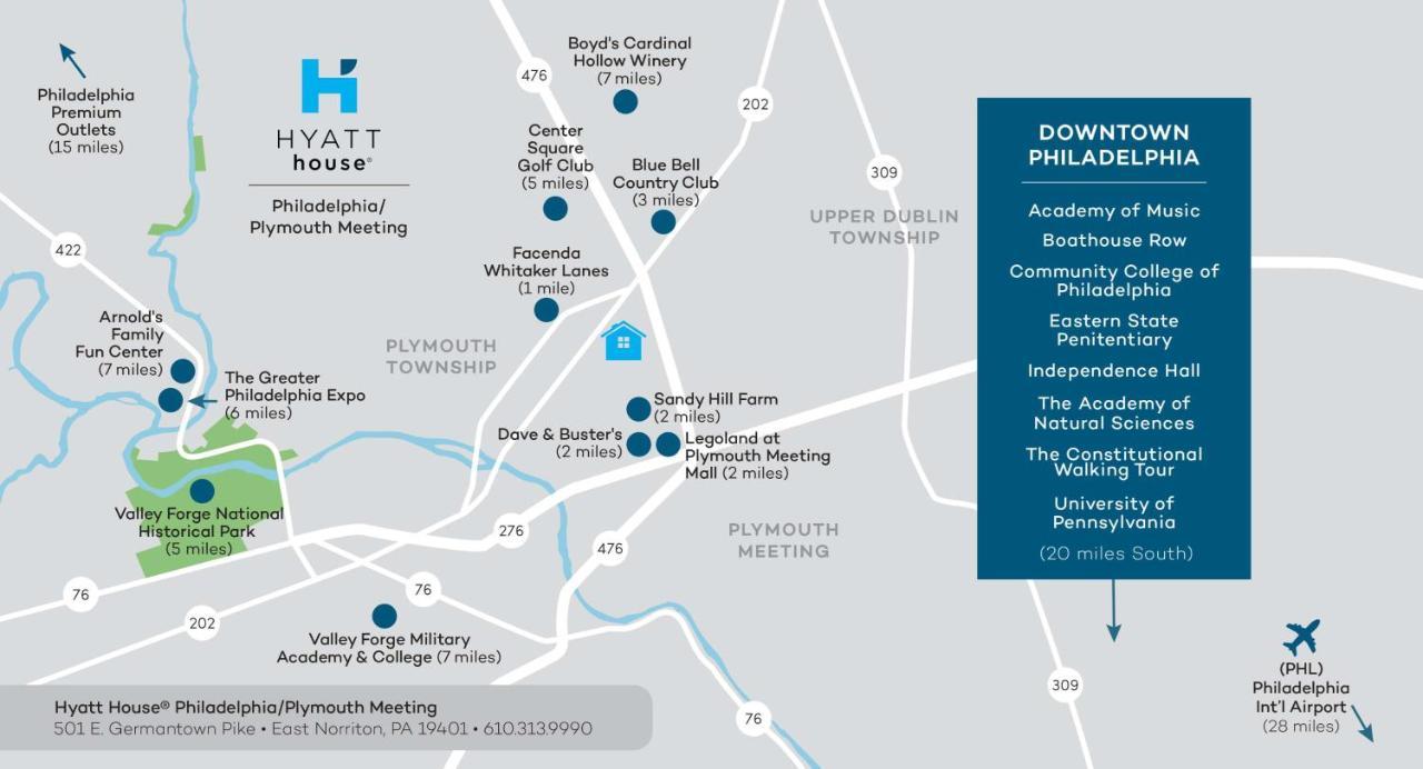 Hyatt House Philadelphia/Plymouth Meeting Ξενοδοχείο East Norriton Εξωτερικό φωτογραφία